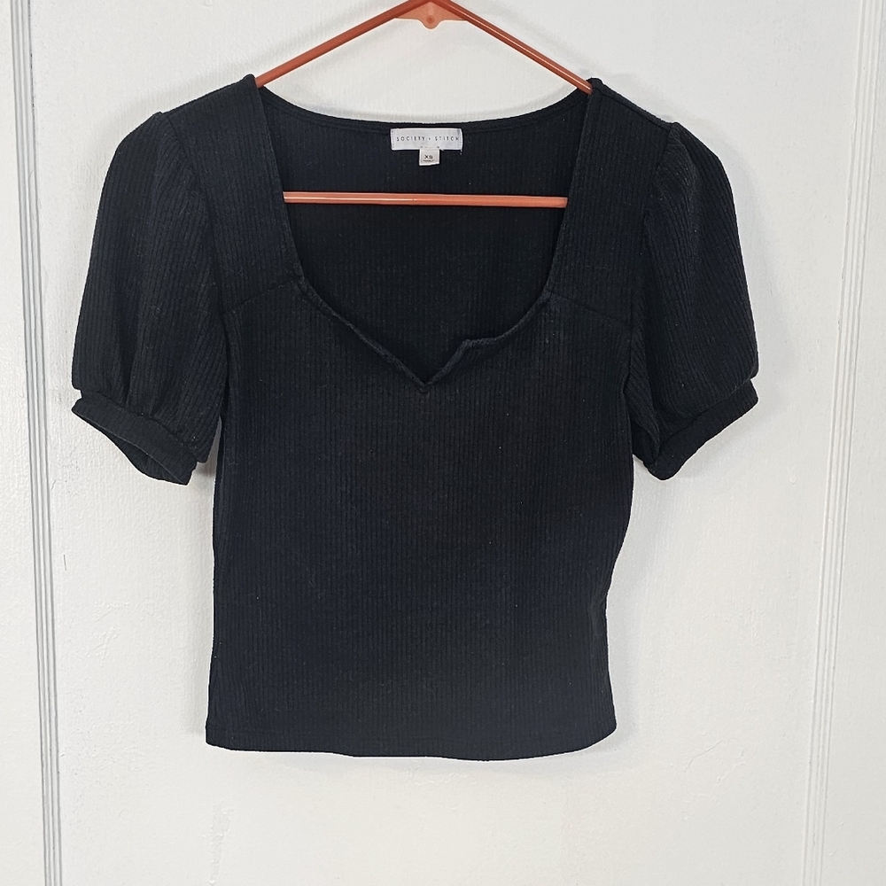 Ribbed Crop Top